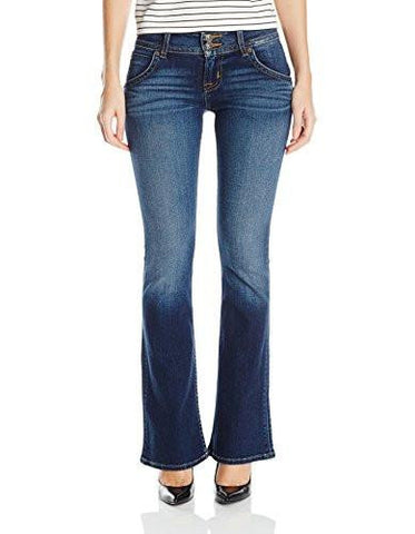 Petite Size Signature Bootcut Flap Pocket Jean, Patrol Unit 2, 25
