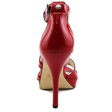 Michael Kors Evie Platform Sandals Red Size 90