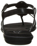 Country Chlub Flat Sandal Black 8 M Us