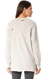 Hudson Raglan Sweatshirt, Gray, Medium