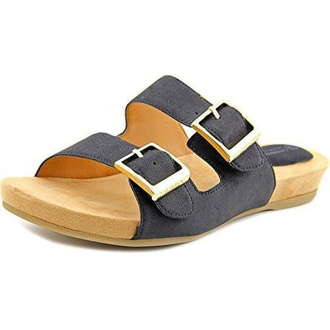 Jijee Open Toe Casual Slippers Black Size 8