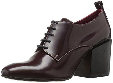 Rachel Comey Hayes Ankle Bootie, Bordo Satinado, 7 M Us