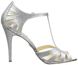Blue By SbTee Dress Sandal,Silver,5.5 M Us