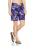 Kanu Surf Gillian Upf 50 Active Geo Swim Boardshort Black 12