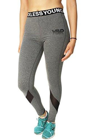 86Reckless Leggingsmedium Grey/Black