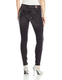 True Religion Halle Midrise Super Skinny, Dark Grey Shadow, 28