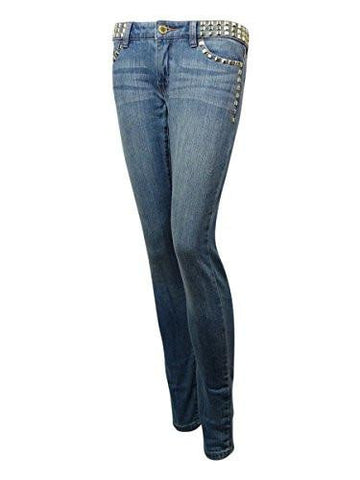 Michael Kors Studded Skinny Jeans 16 Medium Vintage Wash