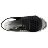 Elmann Open Toe Casual Slingback Sandals Us, Black, Size 8.0
