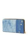Marc Jacobs Recruit Nomad Wallet Denim One Size