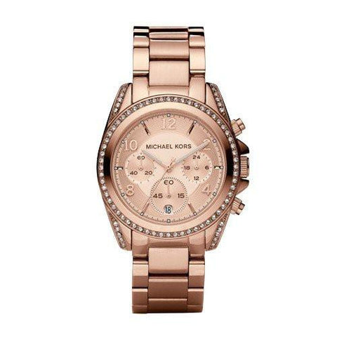 Michael Kors Blair Rose Goldtone Watch Mk5263