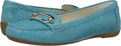 Noris Medium Turquoise Reptile Shoe