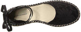 Lace Espadrille Sandal Black 7 M Us