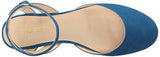 Nine West Begany Suede Ballet Flat Blue 9 M Us