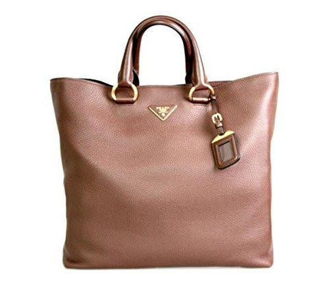 Prada Bn1713 Bbe F0038 Brown Leather Shopper
