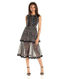 Night Sky Floral Dress, Mini Floral, 6
