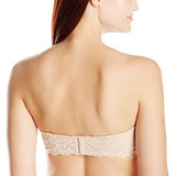 Celeste Strapless Plunge Smooth Cup Bra, Nude, 32F