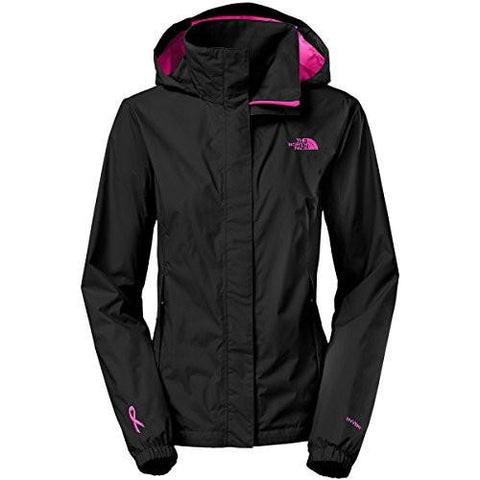 Pink Ribbon Resolve Jacket Tnf Blackmeadow Pink Medium