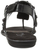 Glee Chlub Flat Sandal Black 8 M Us