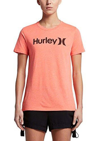 One And Only Perfect Crew Tshirt Heather Bright Crimson L