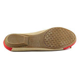 Rylee Cap Toe Canvas Flats, Coral, Size 10.0