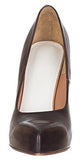 Maison Martin Margiela Brown Leather Flat Heel Pumps Court Shoes Brown 8