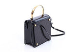 Bag In Black Leather Varnished Effe Size: One Size