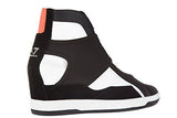 Shoes High Top Trainers Sneakers Master Wedge Black Us Size 6 288048 7P299 01610