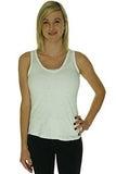 Maison Jules Cotton Slub Tank Top White Xl