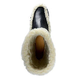 Maison Margiela Mm6 Leather Fur Trimmed Boots Shoes Us 7 It 37;
