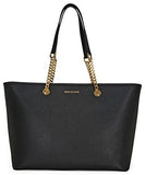 Michael Michael Kors Chain Travel Tote Black One Size
