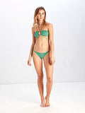 Chloe Halter Bandeau Bikini Top Emerald L Swimwear Bikini Emerald