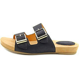 Jijee Open Toe Casual Slippers Black Size 8