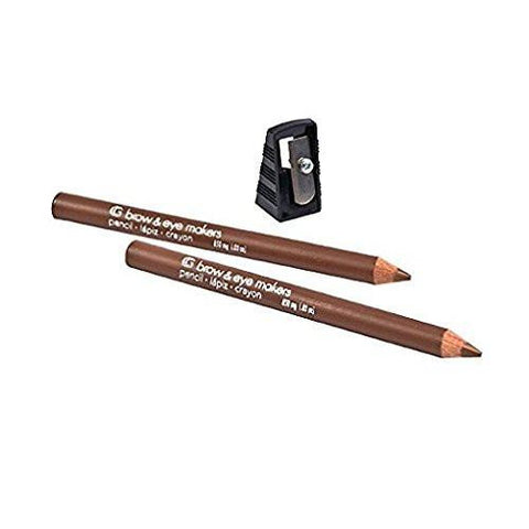 Brow And Eye Makers Pencil Honey Brown 515 2 Pk