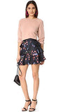 Multi Ruffle Skirt, Black, 2
