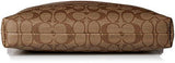 Signature Pvc File Bag Khaki Saddle