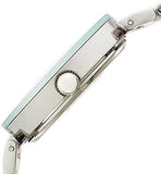 Diamond Dial Silvertone Bracelet Watch