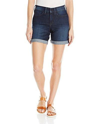 Avery Jean Short In Premium Lightweight Denim, Burbank Wash, 10