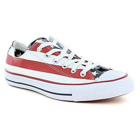Chuck Taylor All Star American Flag Ox Whitebluered Sneaker 4 6