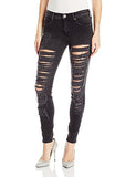 True Religion Halle Midrise Super Skinny, Dark Grey Shadow, 28