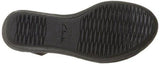 Reedly Variel Wedge Sandal Black Nubuck 7 M Us