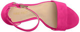 Nine West Nora Suede Dress Sandal Pink 6 M Us