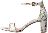 Nine West Pruce Patent Dress Sandal Whitemulti 8 M Us