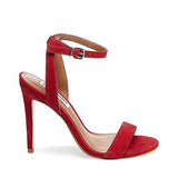 Landen Red Nubuck Dress Open 75 Us