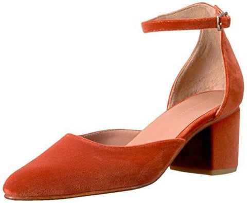 Rachel Comey Tetra Dress Pump, Salmon Velvet, 9 M Us