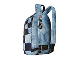Marc Jacobs Denim Biker Backpack Denim Multi One Size