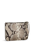 Kenneth Cole New York Grey Leather Flat Pouch
