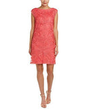 S Sheath Dress, 10, Pink