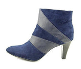 Milann Closed Toe Ankle Fashion Boots, Navy, Size 9.0