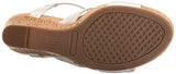 Fabuplush Wedge Sandal White 10 M Us