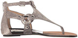 Vince Camuto Averie Wedge Sandal Metal Grey 11 M Us